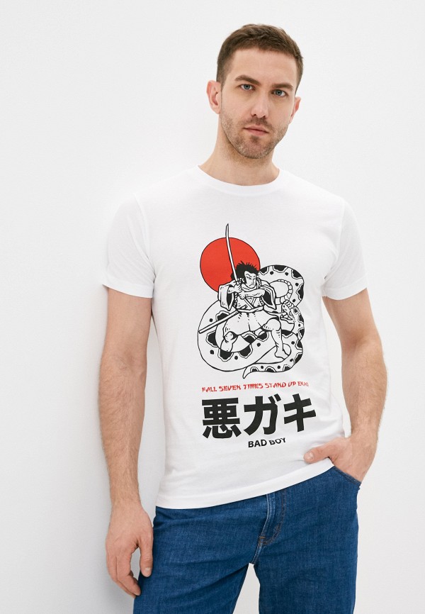 

Футболка Mister Tee, Белый, Bad Boy Stand Up