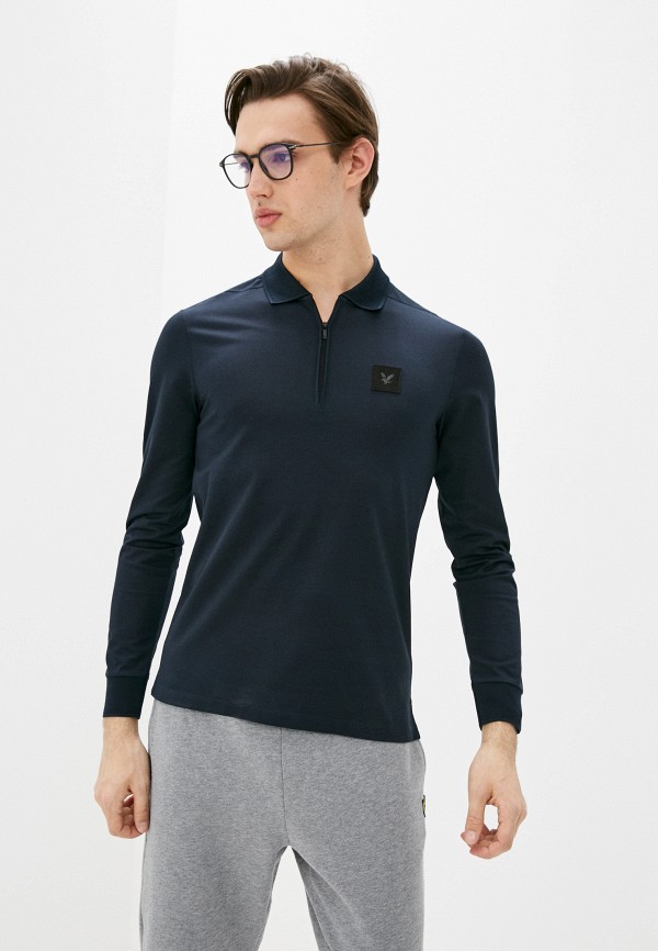 

Поло Lyle & Scott, Синий
