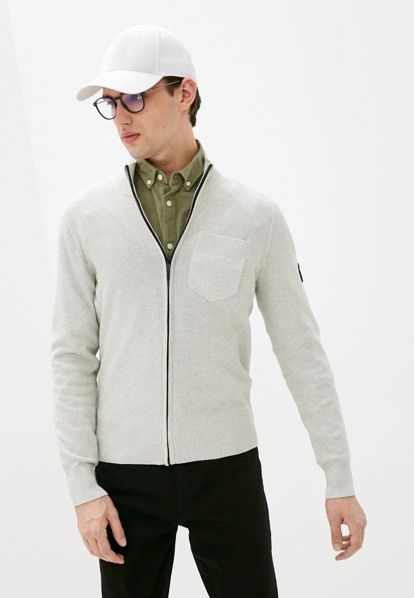 

Кардиган Lyle & Scott, Серый