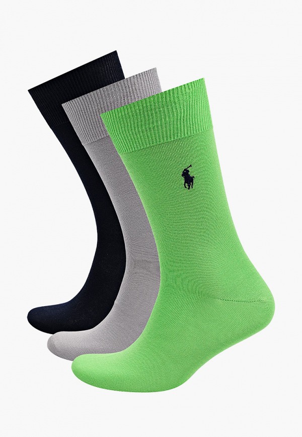

Носки 3 пары Polo Ralph Lauren, Разноцветный