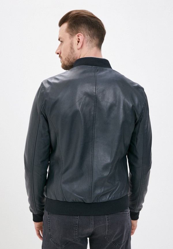 

Куртка кожаная Urban Fashion for Men, Синий