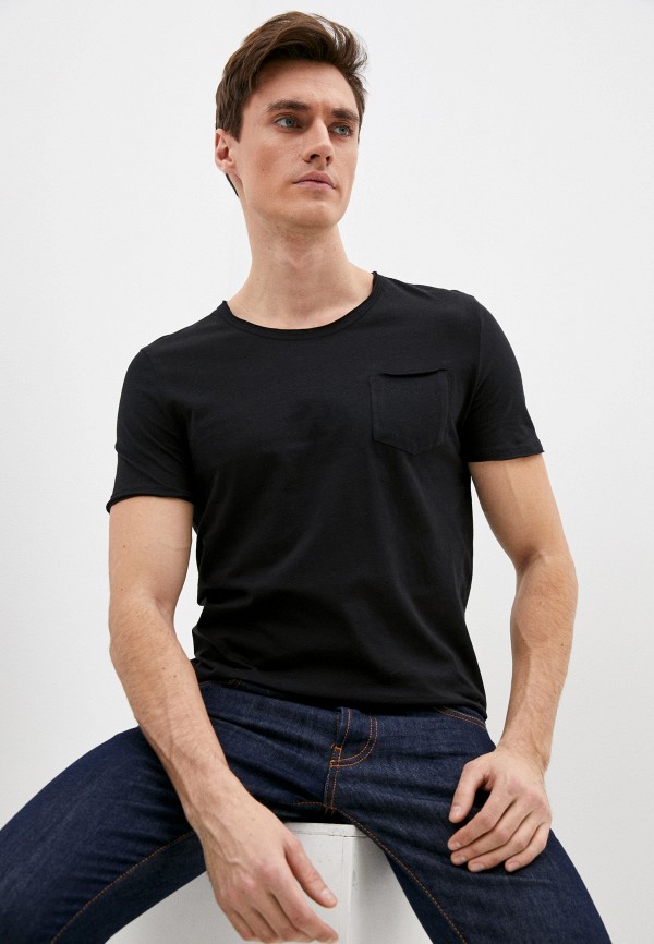 

Футболка Mavi, Черный, BASIC CREW NECK TEE