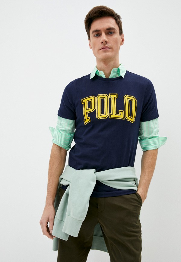 Футболка Polo Ralph Lauren цвет синий 