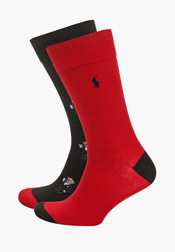 

Носки 2 пары Polo Ralph Lauren, Красный;черный, Polo Ralph Lauren MP002XM1HBCU