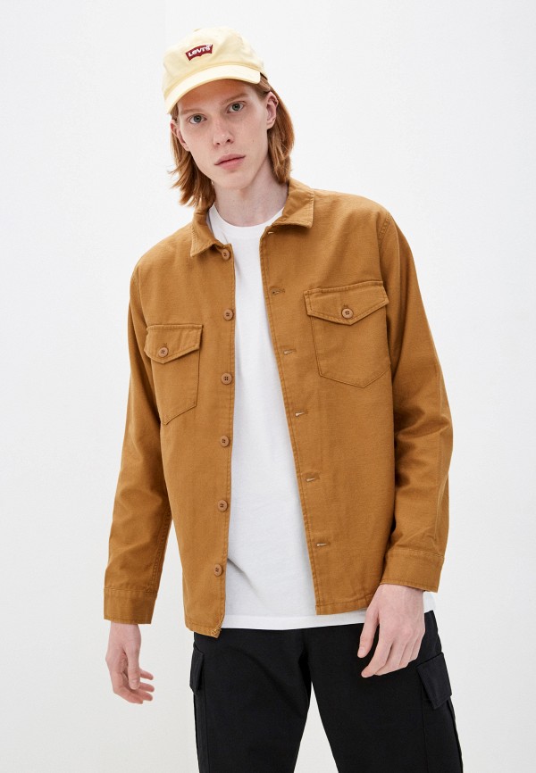 

Рубашка RVCA, Коричневый, FUBAR SHIRT JACKET