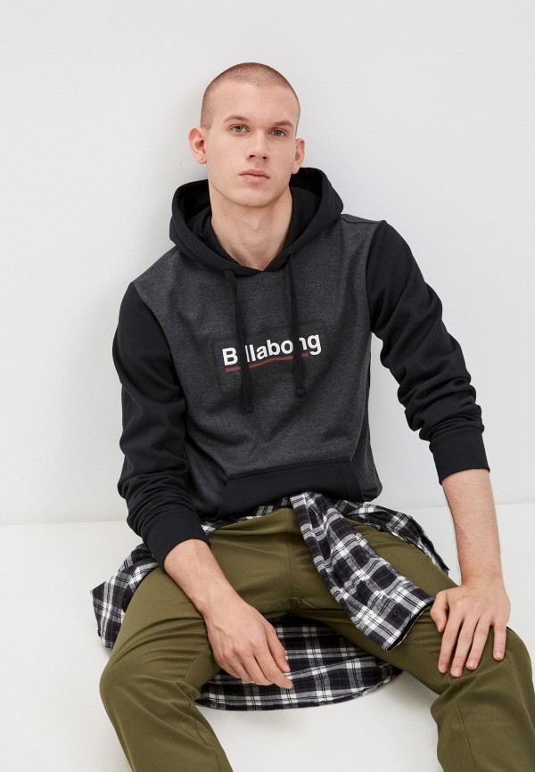 

Худи Billabong, Серый, WALLED PO