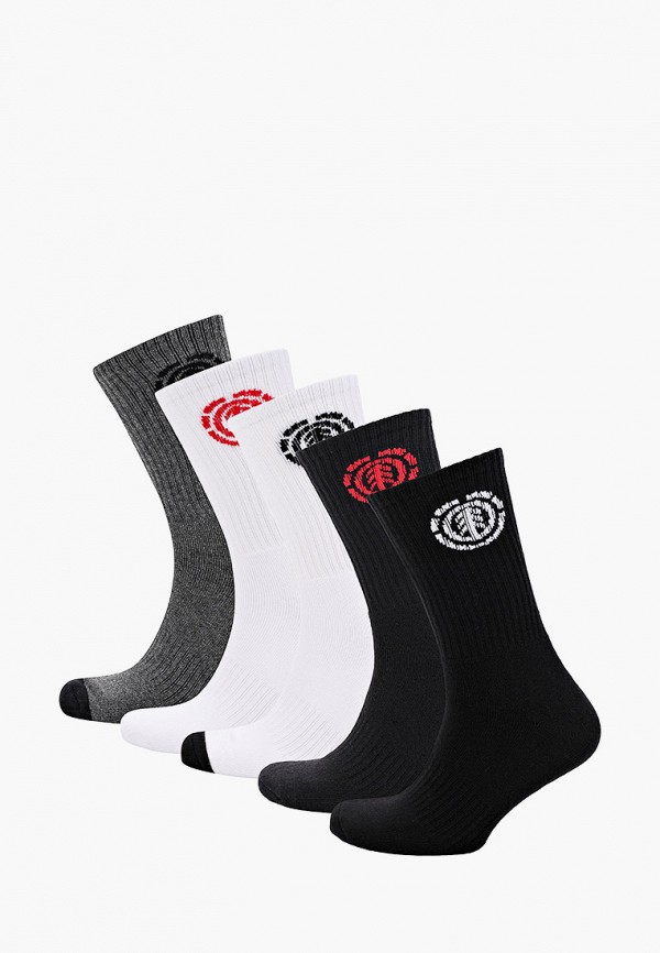 

Носки 5 пар Element, Разноцветный, HIGH-RISE SOCKS 5 P.