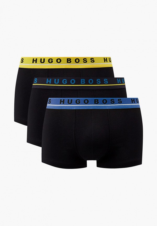 

Трусы 3 шт. Boss, Черный, Trunk 3P CO/EL