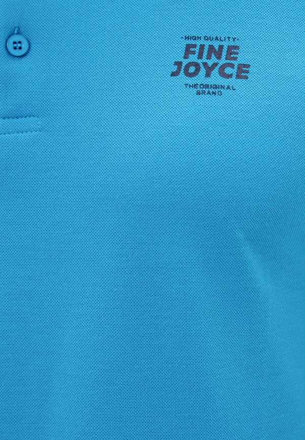 Поло Fine Joyce цвет синий  Фото 3