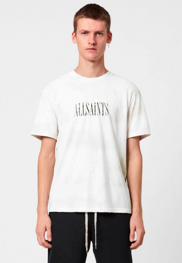 

Футболка AllSaints, Белый, TIE DYE STAMP CREW