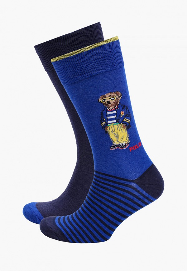 

Носки 2 пары Polo Ralph Lauren, Синий