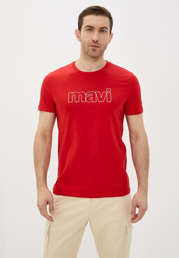 

Футболка Mavi, Красный, MAVI LOGO T-SHIRT