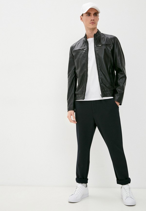 фото Куртка кожаная urban fashion for men