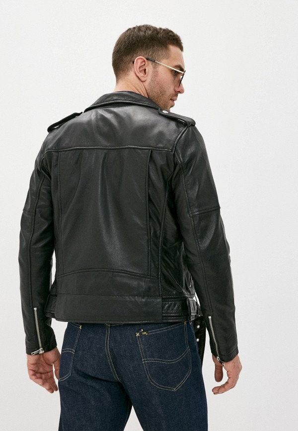 

Куртка кожаная Urban Fashion for Men, Черный