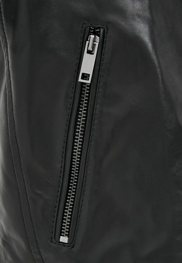 

Куртка кожаная Urban Fashion for Men, Черный, PN025S6