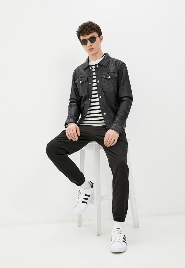 фото Куртка кожаная urban fashion for men