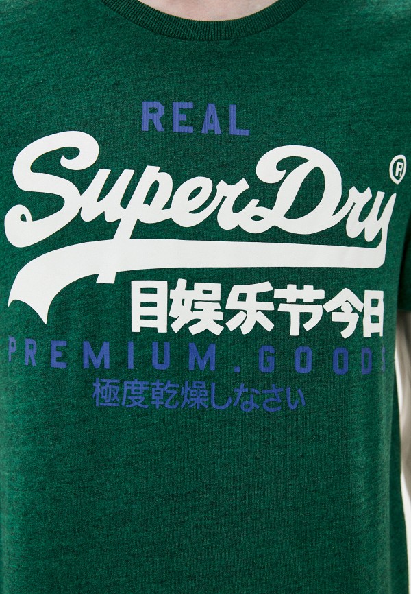 

Футболка Superdry, Зеленый, VL DUO TEE
