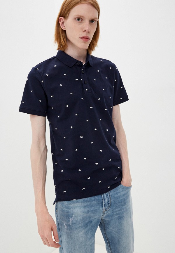 

Поло Indicode Jeans, Синий