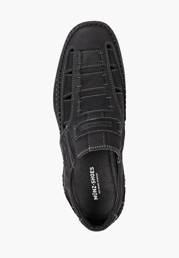Слипоны Munz-Shoes цвет черный  Фото 4