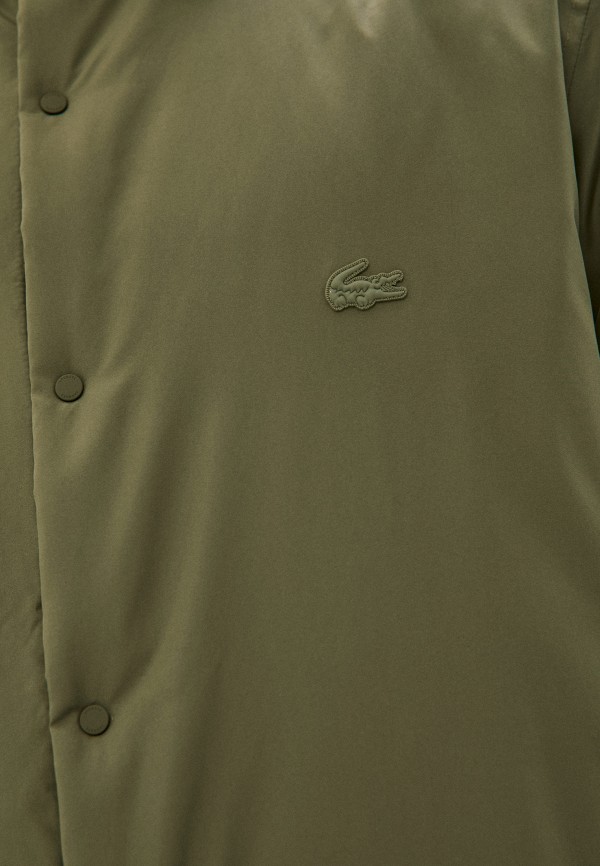 Куртка утепленная Lacoste цвет хаки  Фото 4