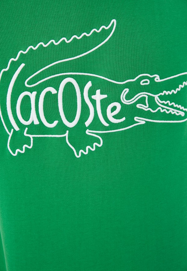 Свитшот Lacoste цвет зеленый  Фото 4