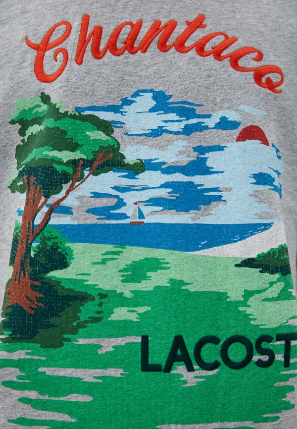 

Свитшот Lacoste, Серый