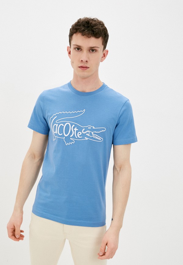 

Футболка Lacoste, Голубой