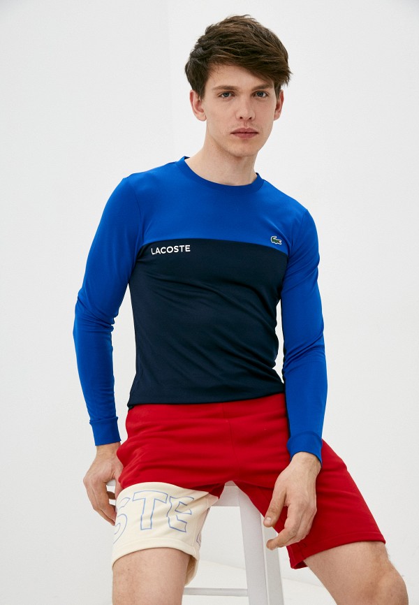 

Лонгслив Lacoste, Синий