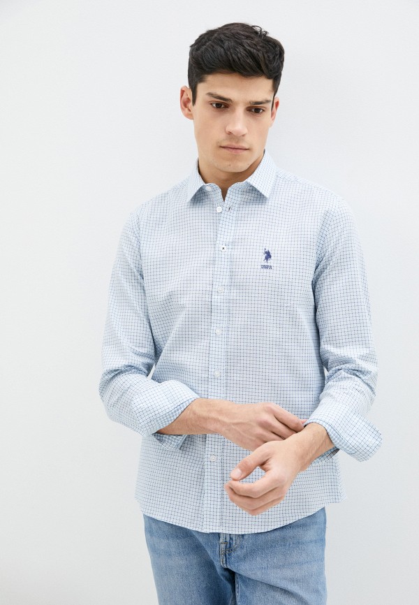

Рубашка U.S. Polo Assn., Голубой