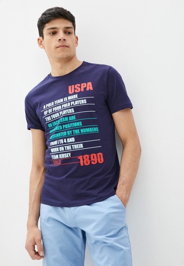 

Футболка U.S. Polo Assn., Синий