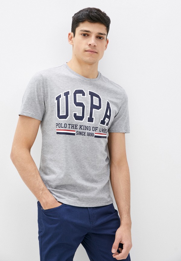 

Футболка U.S. Polo Assn., Серый