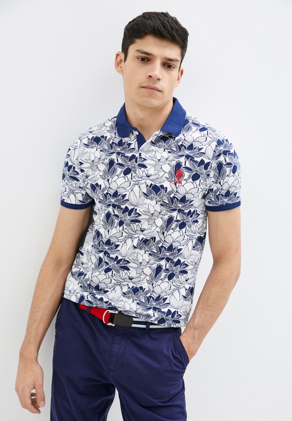 

Поло U.S. Polo Assn., Белый