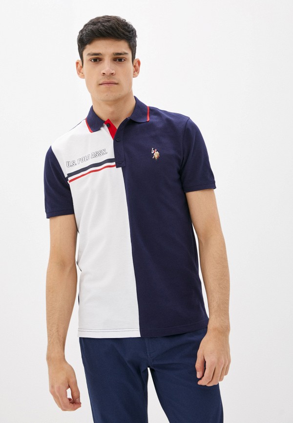 

Поло U.S. Polo Assn., Синий