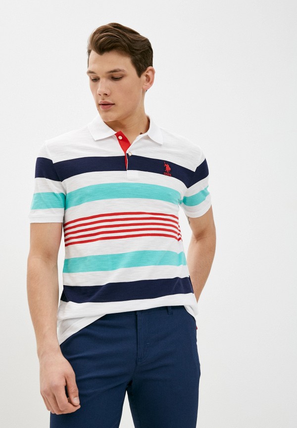 

Поло U.S. Polo Assn., Разноцветный