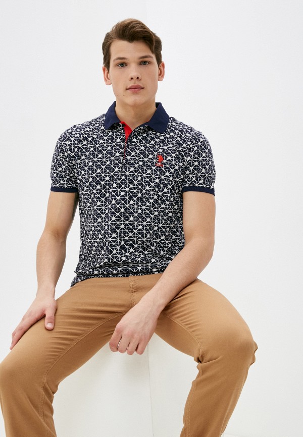 

Поло U.S. Polo Assn., Синий