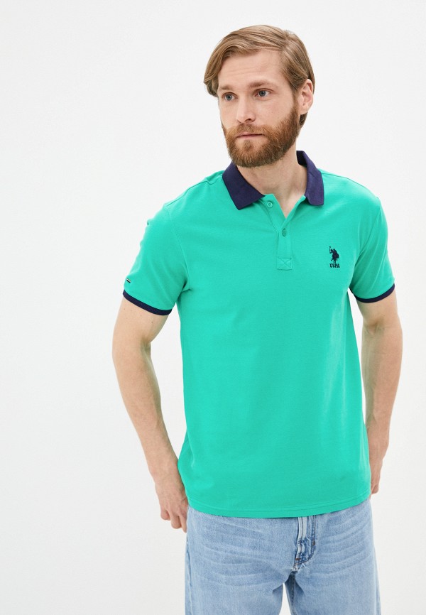 

Поло U.S. Polo Assn., Зеленый