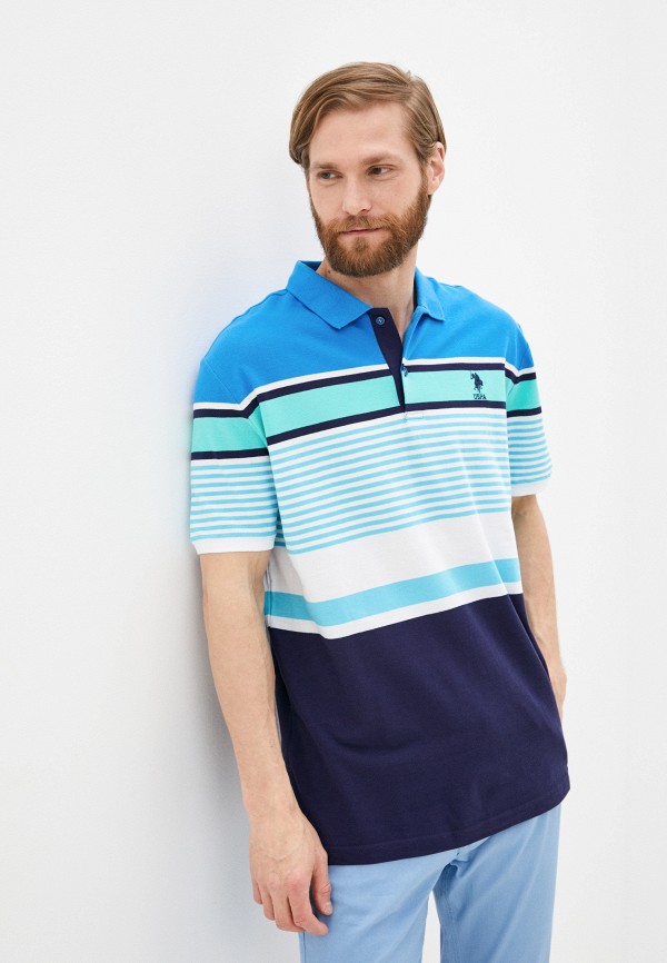 

Поло U.S. Polo Assn., Разноцветный