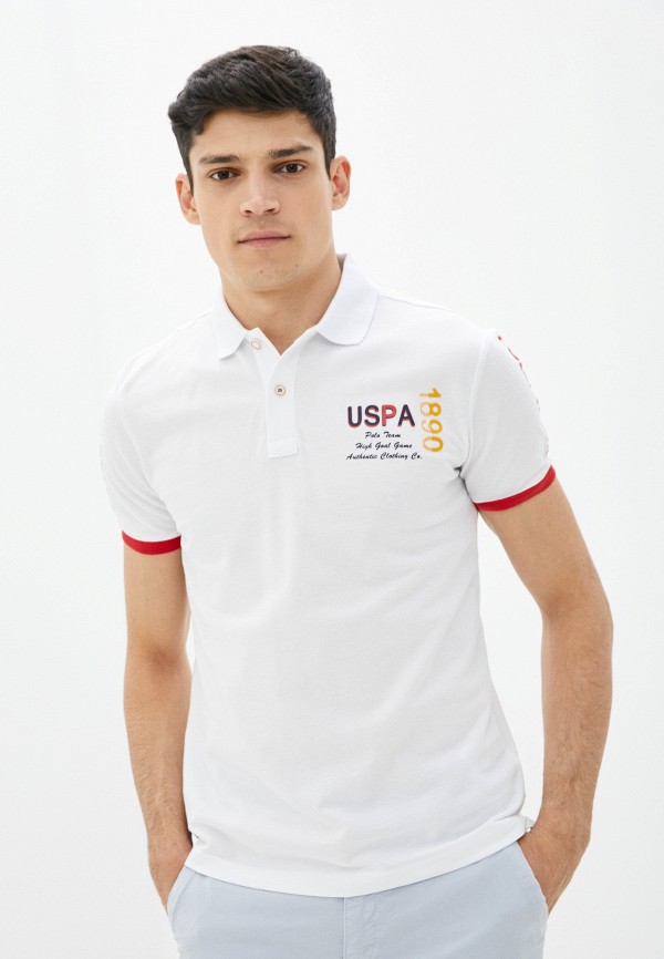 

Поло U.S. Polo Assn., Белый