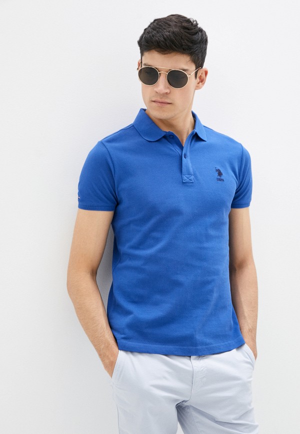 

Поло U.S. Polo Assn., Синий