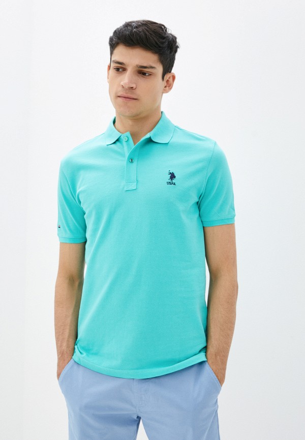 

Поло U.S. Polo Assn., Бирюзовый