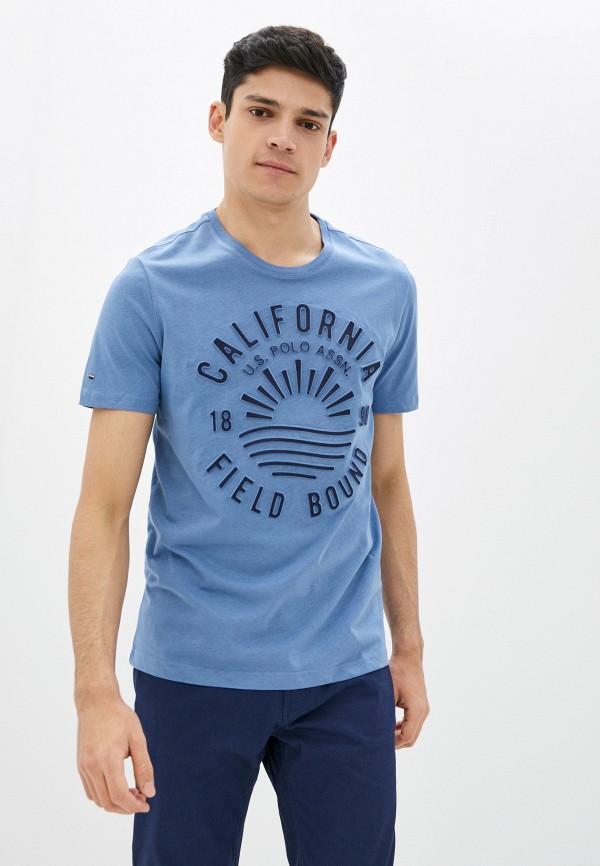 

Футболка U.S. Polo Assn., Голубой
