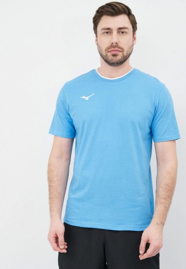 

Футболка спортивная Mizuno, Голубой, Mizuno MP002XM1HG57