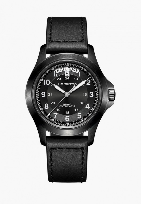 

Часы Hamilton, Черный, Field King Auto