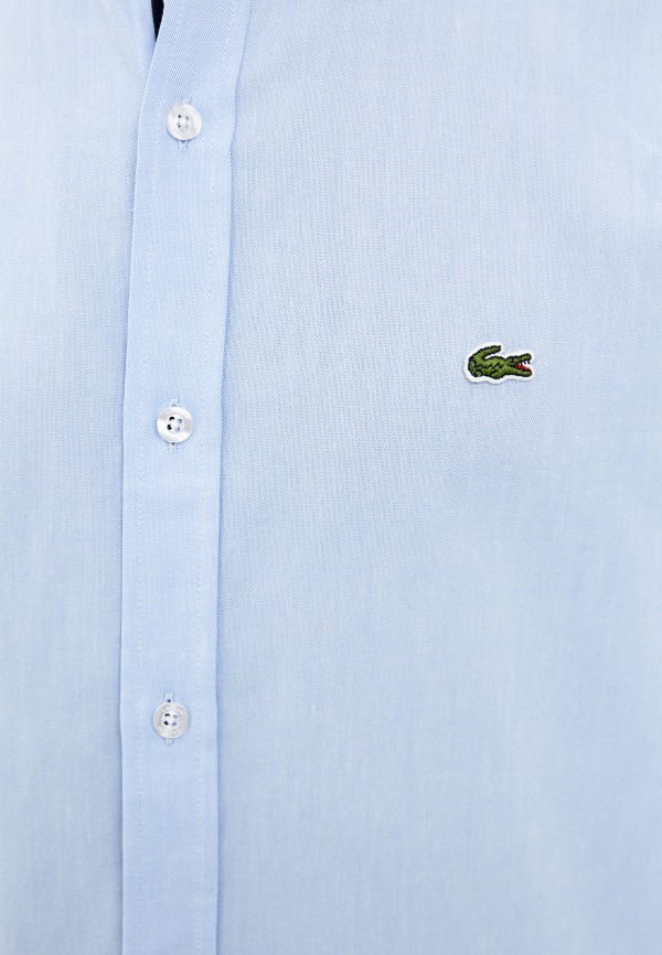 Рубашка Lacoste цвет голубой  Фото 4