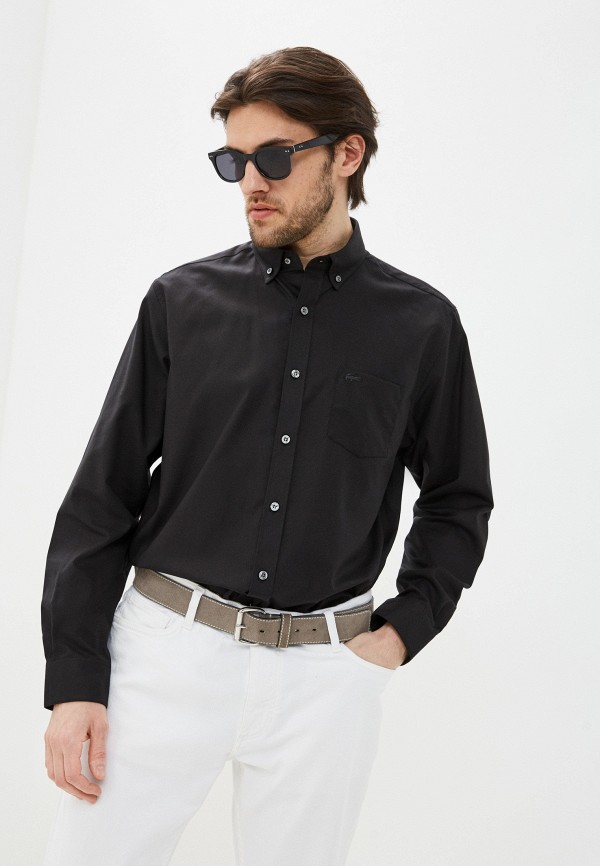 Рубашка Lacoste цвет черный 