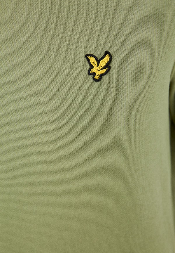 Худи Lyle & Scott цвет хаки  Фото 4