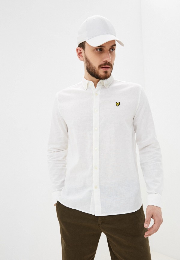 

Рубашка Lyle & Scott, Белый, Cotton Linen Shirt