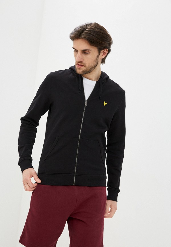 

Толстовка Lyle & Scott, Черный, Zip Through Hoodie