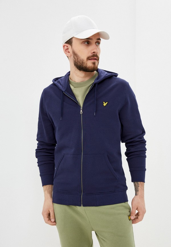 

Толстовка Lyle & Scott, Синий, Zip Through Hoodie