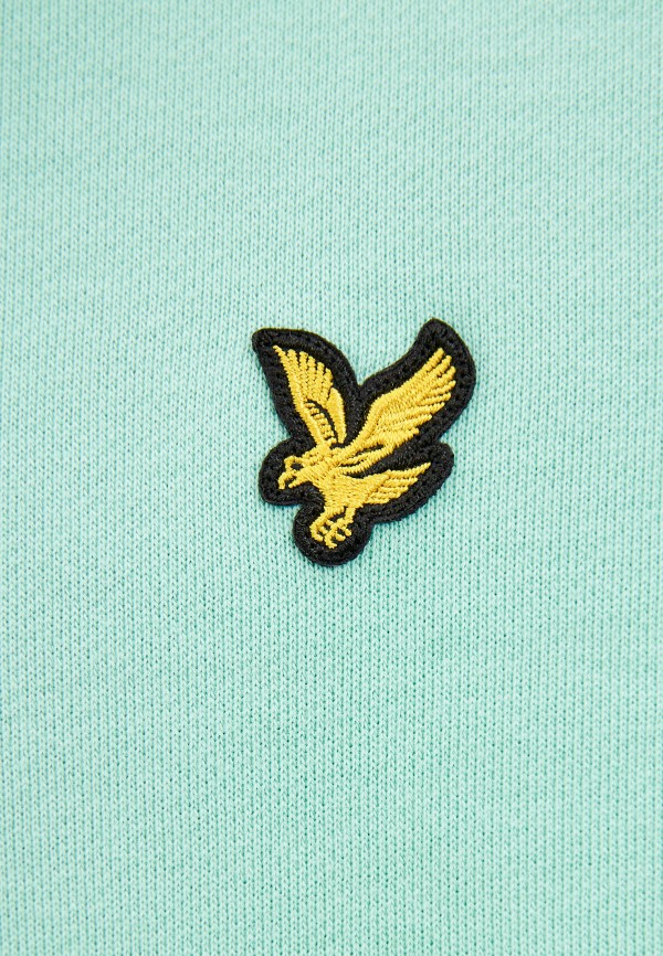 Худи Lyle & Scott цвет зеленый  Фото 4